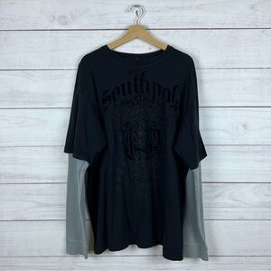 South Pole Thermal Sleeve Y2K Shirt XXL